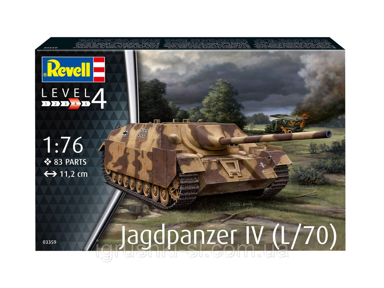 Збірна модель (1:76) САУ Jagdpanzer IV (L/70)