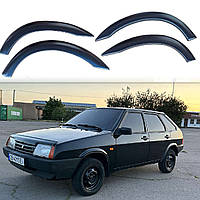 Расширители Арок на Ваз 2109 накладки на арки фендера абс пластик комплект 4шт