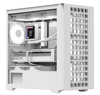 Корпус для ПК Aerocool D302A-G-WT-v1 White (ACCS-DS04043.21)