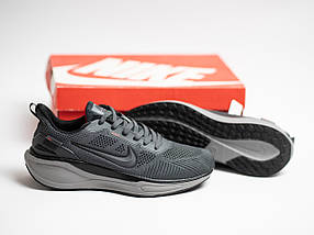 Чоловічі кросівки Nike Air Zoom x React Graphite сірі легка сітка
