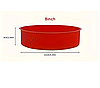 Силіконова форма кругла для випікання 20.32 см SAM-2032 червона, фото 5