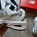 Жіночі кросівки New Balance 530 Abzorb весна-літо із сіткою легкі білі. Живе фото, фото 8
