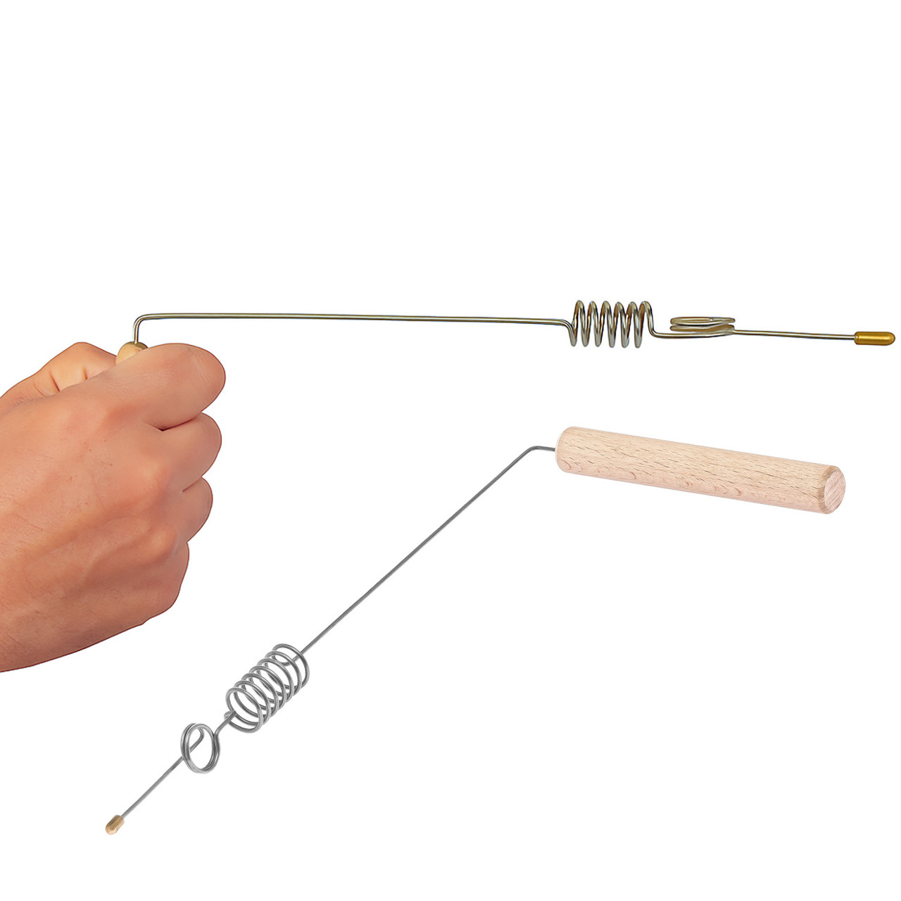 Біолокаційна рамка з нержавіючої сталі з подвійним резонатором лозохідний інструмент для пошуку води