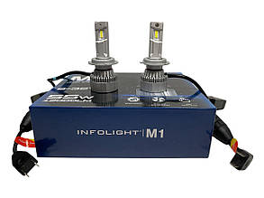 Комплект світлодіодних ламп Infolight M1 Dual Canbus h7 55 w 12200 lm 6000 к 12 v