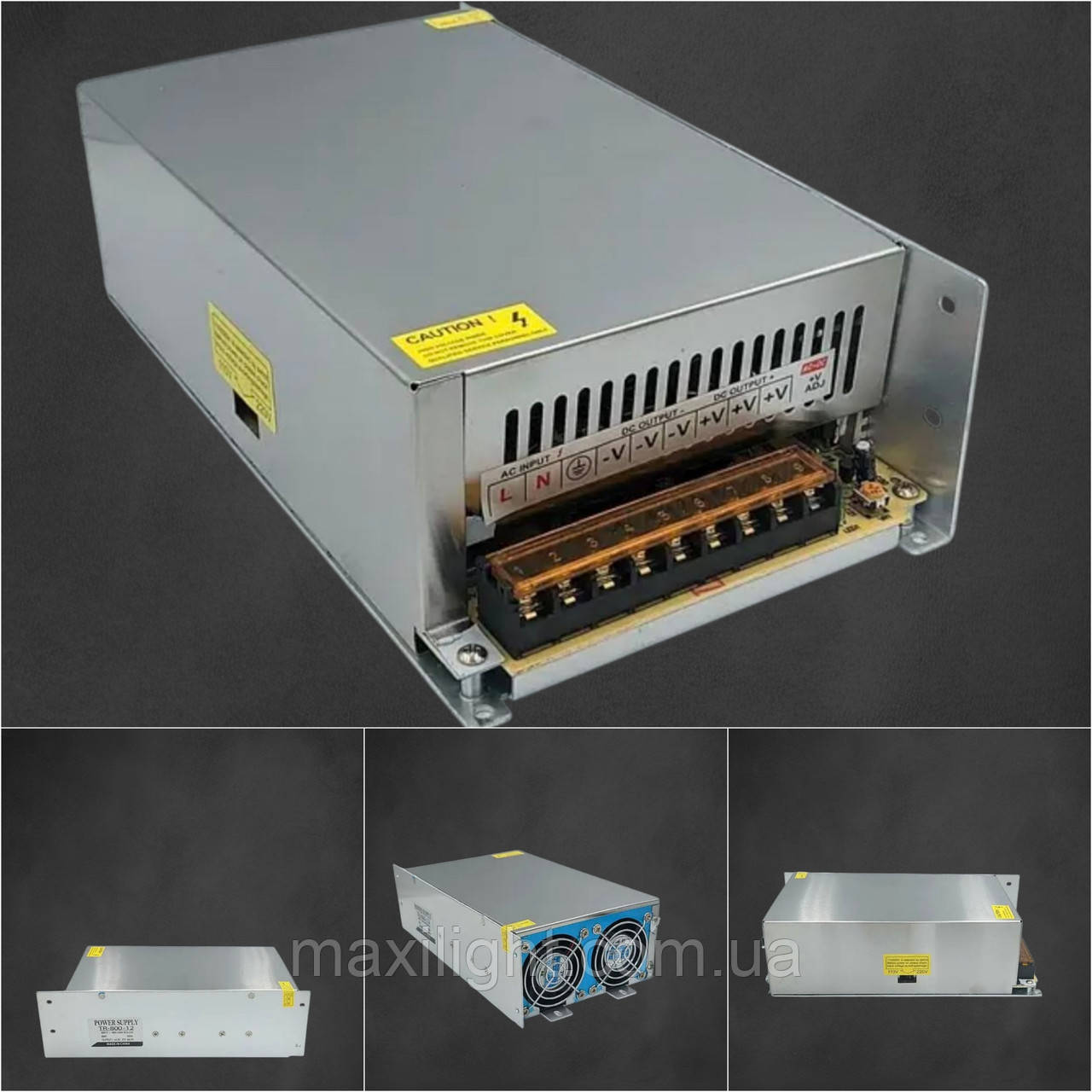 Блок живлення OEM DC12 800W 66.7А TR-800