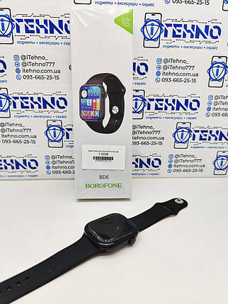 Smart Watch Borofone BD6 (Чорний), фото 3