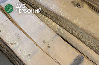 Дошка необрізна дуба червоного 32 мм, екстра ґатунок