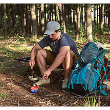 Сковорідка титанова з розкладною ручкою 17 см Naturehike, фото 4