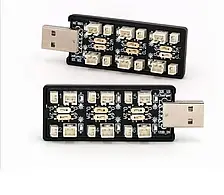 Зарядний пристрій на 6 каналів USB для LiPo, LiHv акумуляторів, 3.8 В 1S