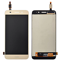 Дисплей Huawei Y3 2017 / Y5 Lite 2017 золотий Екран з сенсором (модуль)