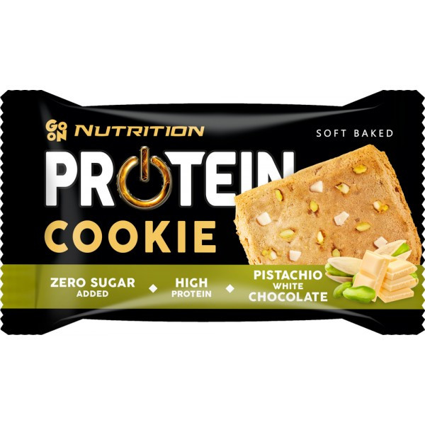 Печиво протеїнове Go On Protein Cookie Pistachio White Chocolate 50g