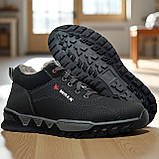 36-39р.  Підліткові кросівки зимові утеплені (Сгд-10чср), фото 3