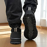36-39р.  Підліткові кросівки зимові утеплені (Сгд-10чср), фото 6