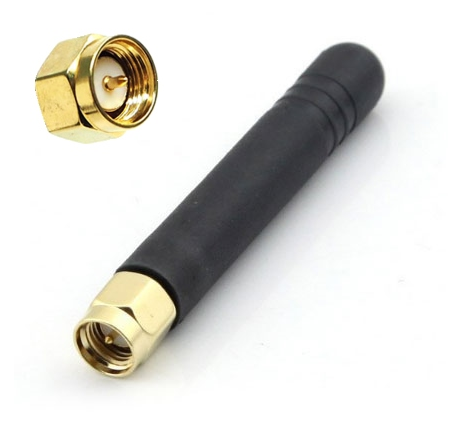 Антена RF315MHz SMA Male Пряма L = 51 mm 1-3dBi