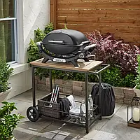 Гриль газовий Weber Q 2200N на підставці — компактний і потужний для грилінгу