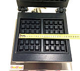 Вафельниця бельгійська квадратна з таймером GoodFood WB1SA, фото 3