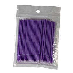Мікробраші для вій Starlet Professional, 100 шт, Фіолетові