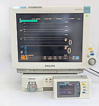 Монітор пацієнта Philips MP70, з транспортним монітором Philips IntelliVue X2 і газоаналізатором Philips IntelliVue G5 - M1019A.