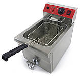Фритюрниця електрична GoodFood EF12A1 з краном, фото 2
