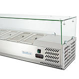 Вітрина холодильна для топінгу GoodFood GF-VRX1500/330-H6C, фото 3