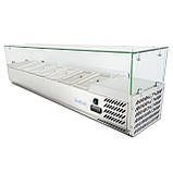 Вітрина холодильна для топінгу GoodFood GF-VRX1500/330-H6C, фото 2