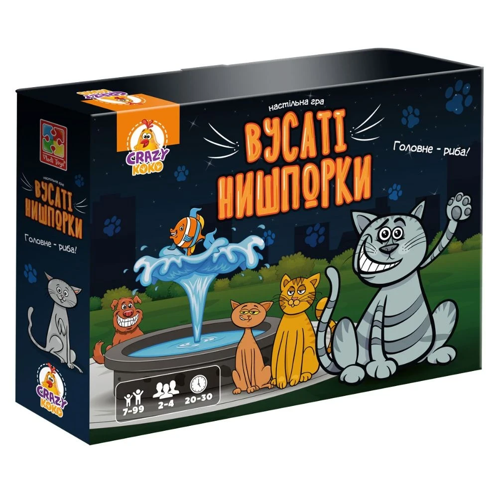 Гра настільна Vladi Toys маршрутна "Вусаті нишпорки" (VT8055-44), фото 1