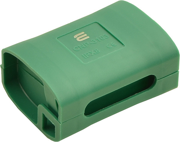 Вологозахисна коробка CNP3103 для універсальних клем, IPX8, зелений колір, АСКО-УКРЕМ