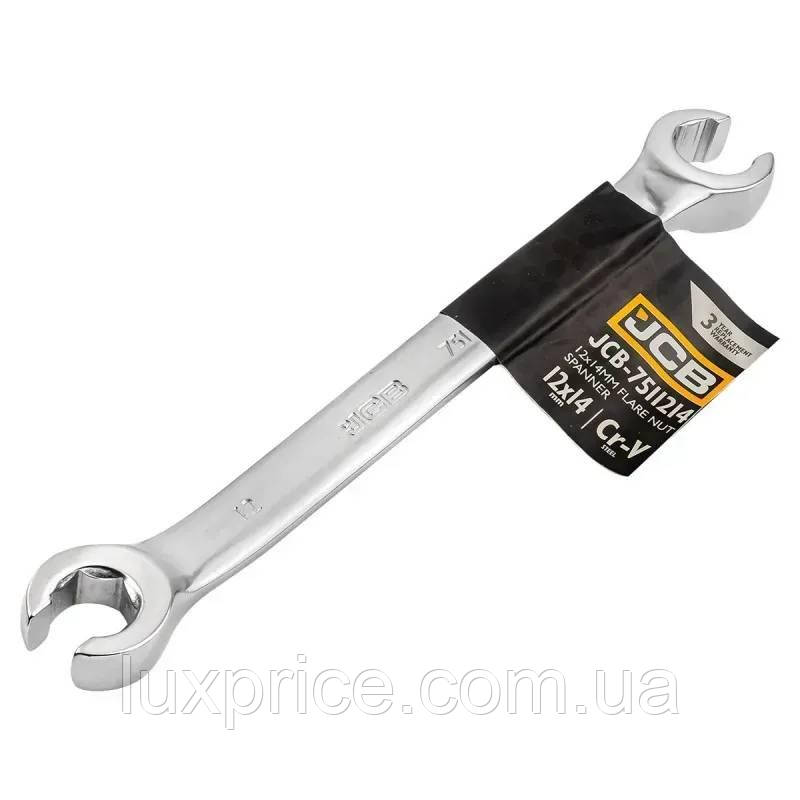 Kлюч розрізний 12x14 мм. JCB JCB-7511214 Luxprice, фото 1
