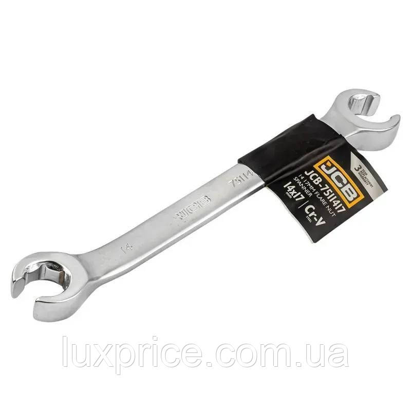 Kлюч розрізний 14x17 мм. JCB JCB-7511417 Luxprice, фото 1
