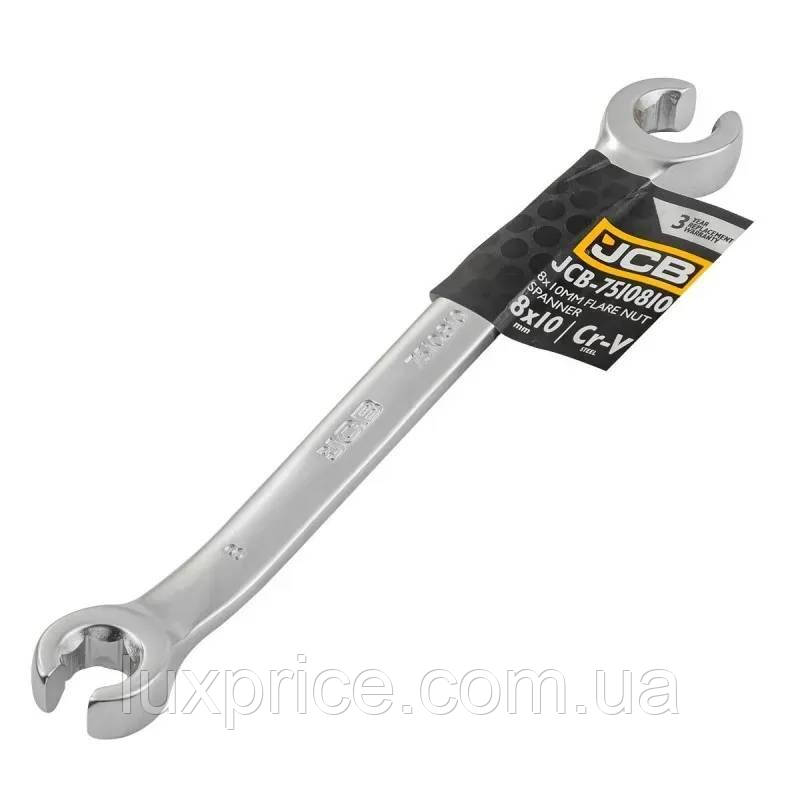 Kлюч розрізний 8x10 мм. JCB JCB-7510810 Luxprice, фото 1