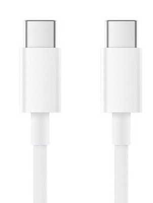 Кабель USB кабель  Type-C to Type-C белый 20см