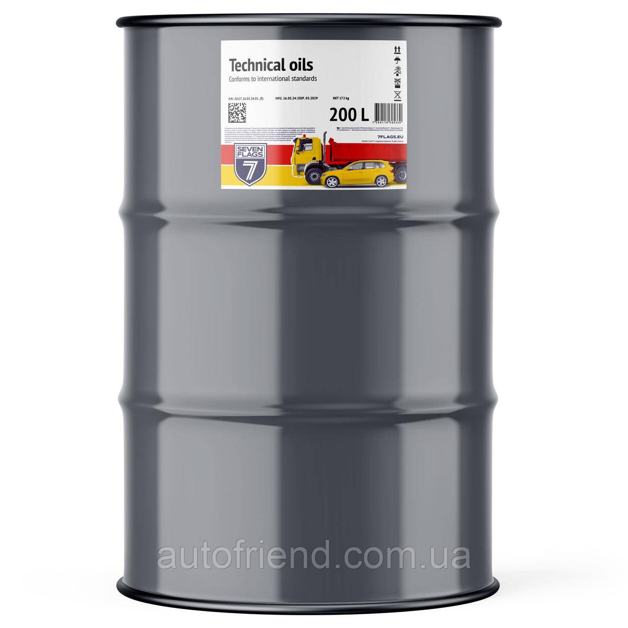 Олива моторна 7FLAGS Omega DIESEL SAE 30 API CC (175 кг/бочка 200 л) (М-10Г2к), фото 1
