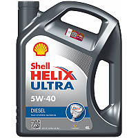 Олива моторна SHELL Helix Diesel Ultra SAE 5W-40 API CF ACEA A3/B4 VW 505.00 MB 229.5/226.5 RN 0710 4л (4шт