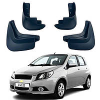 Бризковики для Chevrolet Aveo T250 2005-2011 HB (Surtep)