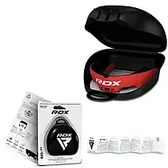 Капа RDX 3w доросла (вік 11+) Red/Black, фото 3