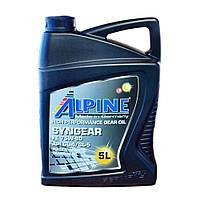 Олива трансм. синт. ALPINE Syngear 75W-80 FE API GL-4/GL-5 5л