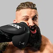 Капа RDX 3w доросла (вік 11+) Black/Red, фото 2