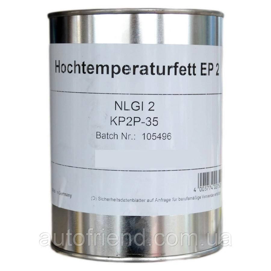 Мастило ALPINE Hochtemperaturfett EP2 NLGI 2 літієве високотемпер. (DIN 51 502: KP2P-35) 5кг (синій), фото 1