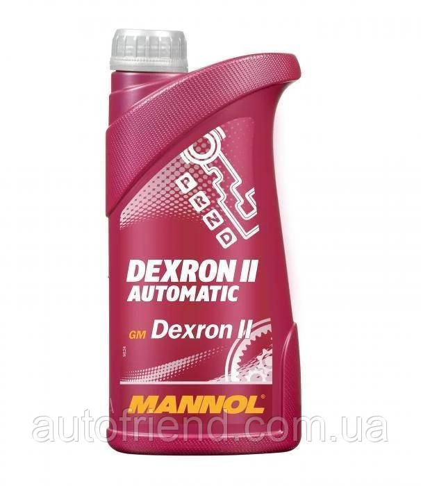 Олива трансм. MANNOL DEXRON ATF II D 1L (4шт уп) (виведення з асортименту), фото 1