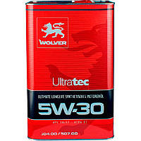 Олива WOLVER Ultratec 5W-30, 504/507. C3 API SN/CF каністра 5л (4шт уп)