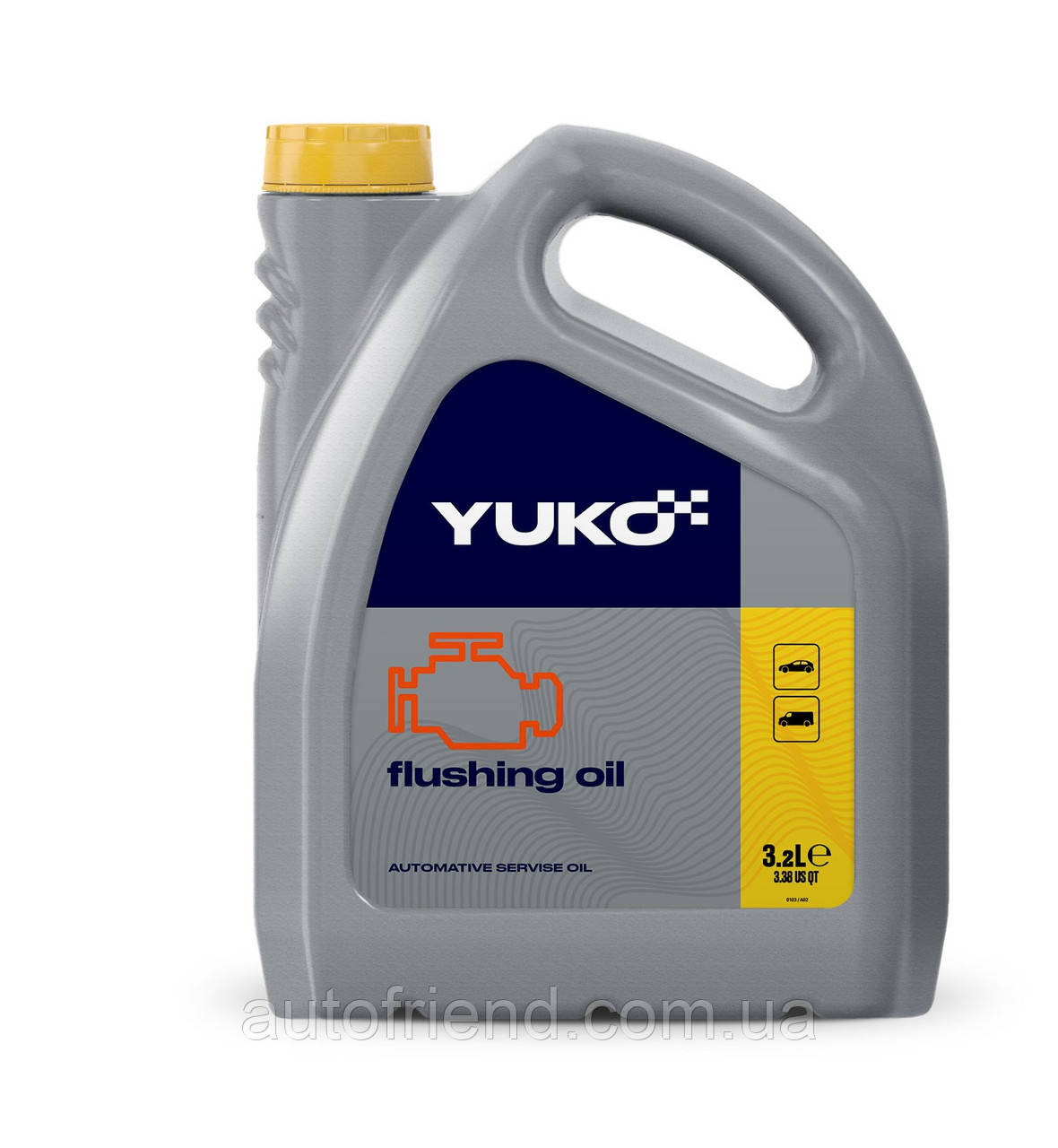 Олива промивна YUKO Flushing Oil (каністра 3,2л) (4шт уп), фото 1