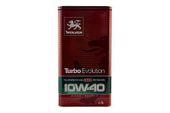 Олива WOLVER Turbo Evolution 10W-40, API CI-4/SL  каністра  5л (4шт уп)