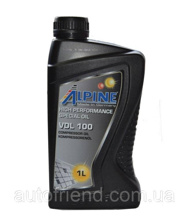 Олива компрес. ALPINE Kompressorenöl VDL 100 1л, фото 1