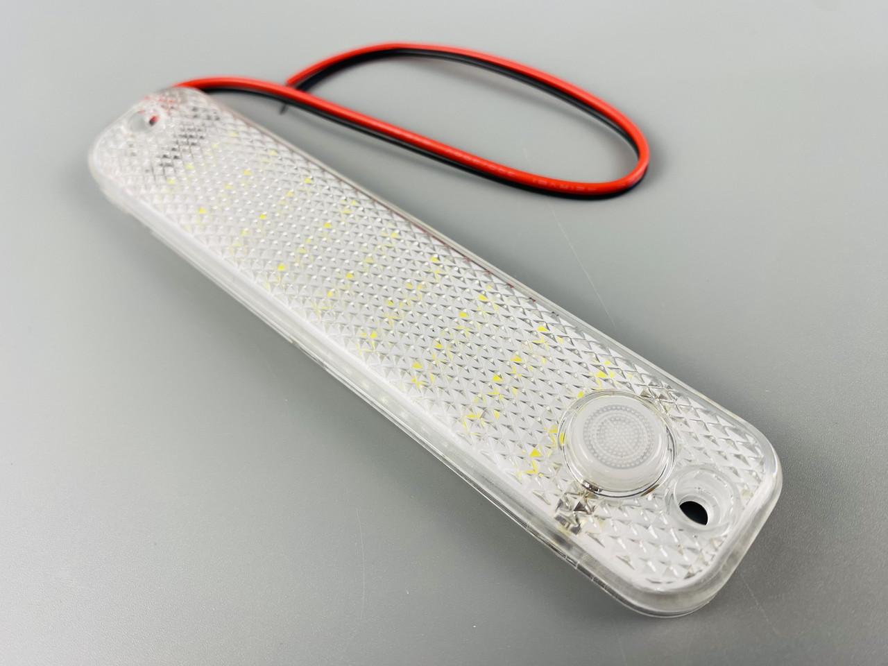 Лампа LED освітлення салону; 12-80 В; вимикач на лампі; 150 мм x 30 мм x 10 мм., фото 1