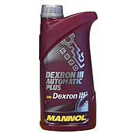 Олива трансм. MANNOL DEXRON PLUS ATF III 1L (20шт/уп)