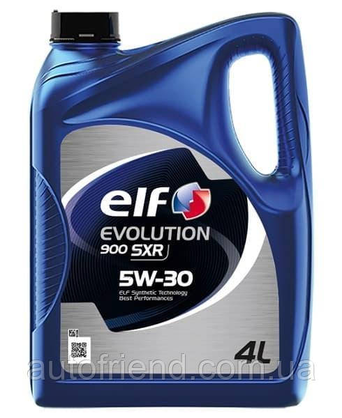 Олива моторна ELF 5w-30 evolution 900 SXR 4л (3шт уп), фото 1