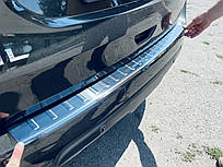 Накладка на задній бампер для Nissan X-Trail 2013+ Хром-нерж (TAN24)