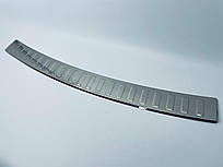 Накладка на задній бампер для Volkswagen Sharan 2010- Хром-нерж (TAN24)