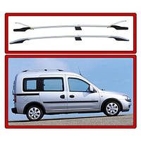 Рейлінги Opel Combo 2000-2010 на клей Хром STF (Турція)