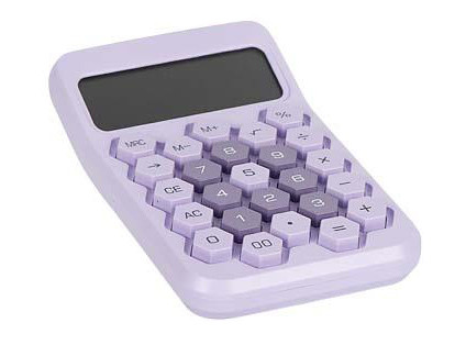 Калькулятор фіолетовий №-13